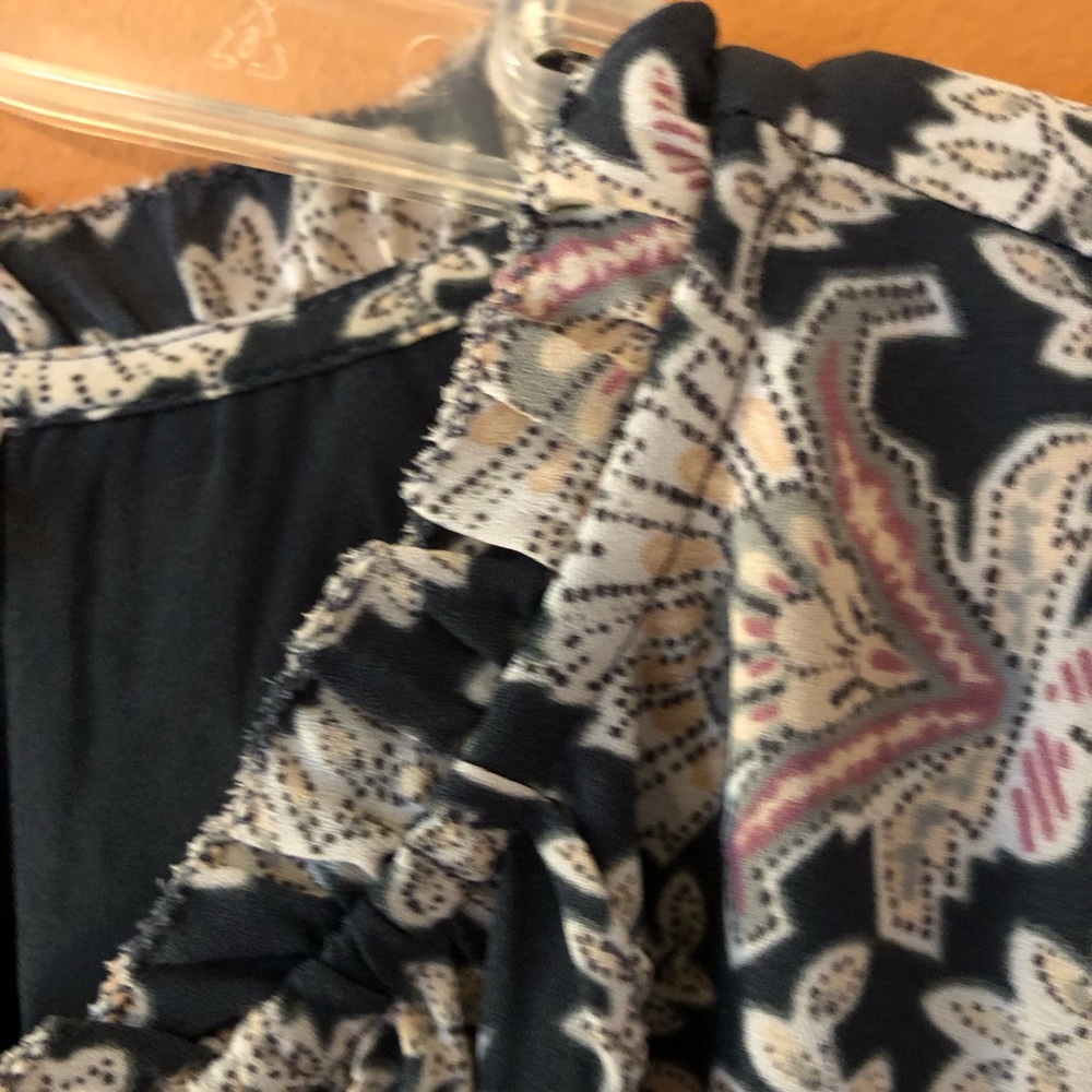 Print long sleeve dress - Picture 3 of 3